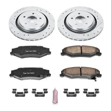 画像をギャラリービューアに読み込む, Power Stop 06-09 Cadillac XLR Rear Z23 Evolution Sport Brake Kit