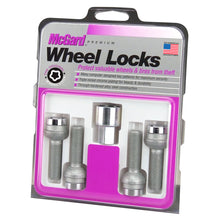画像をギャラリービューアに読み込む, McGard Wheel Lock Bolt Set - 4pk. (Radius Seat) M12X1.5 / 17mm Hex / 27.9mm Shank Length - Chrome