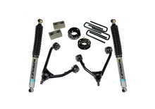 画像をギャラリービューアに読み込む, Superlift 14-18 Chevy Silv 1500 2WD 3.5in Lift Kit w/ Alum/Steel Control Arms &amp; Bilstein Rear Shocks