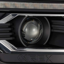 画像をギャラリービューアに読み込む, AlphaRex 12-15 Toyota Tacoma LUXX LED Projector Headlights Plank Style Black w/DRL