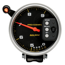 画像をギャラリービューアに読み込む, Autometer Pro-Comp 5 inch 9000 RPM Dual Range w/ Shift-Lite and Memory Tach