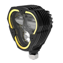 画像をギャラリービューアに読み込む, KC HiLiTES FLEX ERA 3 Dual Mode SAE Fog Light - Single Light Master Kit (w/Clear + Yellow Lens)