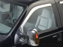 画像をギャラリービューアに読み込む, Putco 99-16 Ford SuperDuty Crew Cab/Ext Cab (Front Only) Element Chrome Window Visors