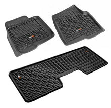 画像をギャラリービューアに読み込む, Rugged Ridge Floor Liner Front/Rear Black 2009-2014 Ford F-150 / Raptor Regular / S-Cab / S-Crew