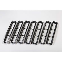 画像をギャラリービューアに読み込む, Rugged Ridge Grille Inserts Black 97-06 Jeep Wrangler