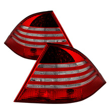 画像をギャラリービューアに読み込む, xTune Mercedes Benz W220 S-Class 00-05 LED Tail Lights Red Clear ALT-JH-MBW220-LED-RC