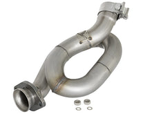 画像をギャラリービューアに読み込む, aFe POWER Twisted Steel Loop Relocation Pipe 12-18 Jeep Wrangler (JK) V6 3.6L