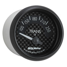画像をギャラリービューアに読み込む, Autometer GT Series 52mm Short Sweep Electronic 100-250 Deg F Transmission Temperature