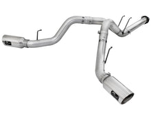 画像をギャラリービューアに読み込む, aFe Atlas Exhaust 4in DPF-Back Exhaust Aluminized Steel Polished Tip 11-14 ford Diesel Truck V8-6.7L