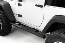 画像をギャラリービューアに読み込む, Rugged Ridge 4 1/4-In Oval Side Step Black 07-18 Jeep Wrangler JK