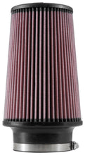 画像をギャラリービューアに読み込む, K&amp;N Universal Rubber Filter 4inch FLG / 6inch OD-B / 4-5/8inch OD-T / 9inch H