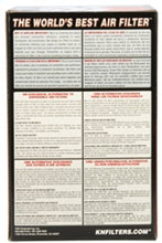 画像をギャラリービューアに読み込む, K&amp;N Filter Universal Rubber Round Air Filter 20 Deg Flange Angle 2.25in Flange ID x 3.5in OD x 6in H