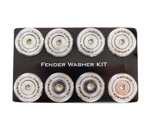 画像をギャラリービューアに読み込む, NRG M Style Fender Washer Kit TI Series M6 Bolts For Metal (Silver Washer/Silver Screw) - Set of 10