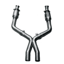 画像をギャラリービューアに読み込む, Kooks 05-10 Ford Mustang GT 4.6L 3V Auto/Manual 3in x 2 1/2in OEM Exhaust GREEN Cat X Pipe
