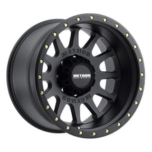 画像をギャラリービューアに読み込む, Method MR605 NV 20x10 -24mm Offset 8x6.5 121.3mm CB Matte Black Wheel