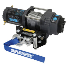 画像をギャラリービューアに読み込む, Superwinch 3500 LBS 12V DC 7/32 in x 32 ft Steel Rope Terra 3500 Winch - Gray Wrinkle