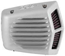 画像をギャラリービューアに読み込む, K&amp;N Street Metal Intake System 01-16 Harley-Davidson Shaker Silver H/D Softail/Dyna Fl