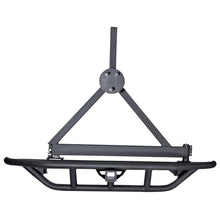画像をギャラリービューアに読み込む, Rugged Ridge RRC Tire Carrier Black 87-06 Jeep Wrangler