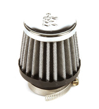 画像をギャラリービューアに読み込む, K&amp;N Universal Chrome Filter 1 3/8 inch FLG / 2 1/2 inch Base / 2 inch Top / 2 1/4 inch Height