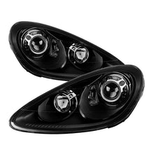 画像をギャラリービューアに読み込む, xTune Porsche Cayenne 11-14 4 LED Projector Headlights Black PRO-JH-PCAY11-AFS-BK