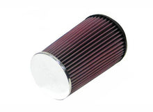 画像をギャラリービューアに読み込む, K&amp;N Universal Chrome Filter 4 inch FLG / 5 3/8 inch Bottom / 4 1/2  inch Top / 8 inch Height