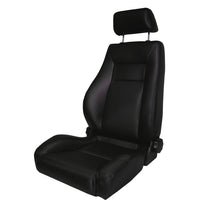 画像をギャラリービューアに読み込む, Rugged Ridge Ultra Front Seat Reclinable Black 76-02 Jeep CJ / Jeep Wrangler