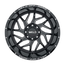 画像をギャラリービューアに読み込む, Weld Off-Road W117 22X12 Fulcrum 8X180 ET-44 BS4.75 Gloss Black MIL 124.3