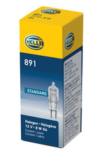 画像をギャラリービューアに読み込む, Hella Bulb 891 12V 8W G4 T325