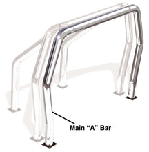 画像をギャラリービューアに読み込む, Go Rhino RHINO Bed Bar - Front Main A bar - Stainless