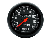 画像をギャラリービューアに読み込む, Autometer Z-Series 85mm160 MPH Mechanical Speedometer