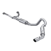 画像をギャラリービューアに読み込む, MBRP 2022 Toyota Tundra 3.5L Dual Cat-back 4in Single Side Exit Rolled Tip - Aluminized Steel