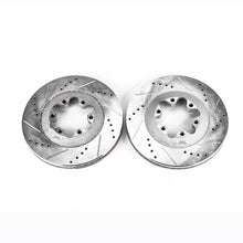 画像をギャラリービューアに読み込む, Power Stop 09-12 Chevrolet Colorado Front Evolution Drilled &amp; Slotted Rotors - Pair