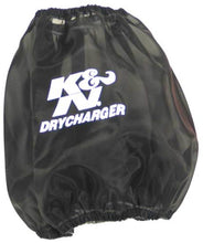画像をギャラリービューアに読み込む, K&amp;N Round Tapered Air Filter Wrap Black 7.5in Base ID / 4.5in Top ID / 6in Height