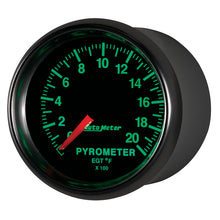 画像をギャラリービューアに読み込む, Autometer GS 0-2000 degree F Full Sweep Electronic Pyrometer Gauge
