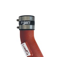 画像をギャラリービューアに読み込む, Injen 15-16 BMW M3(F80)/M4 (F82/83) 3.0L L6 Twin Turbo 2PC Aluminum Int. Charge Pipe - Wrinkle Red