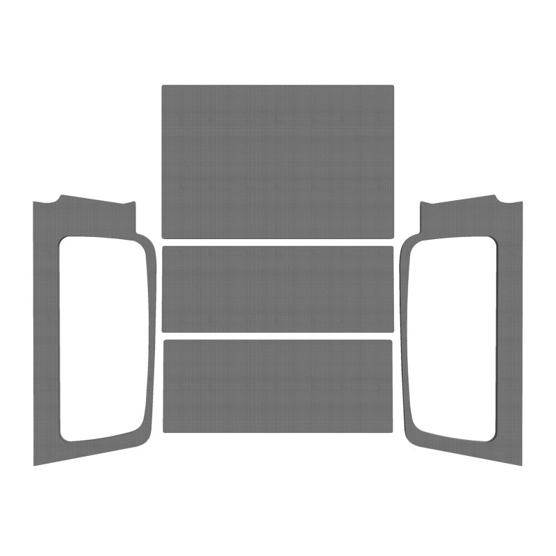 DEI 04-06 Jeep Wrangler LJ Unlimited Headliner Complete Kit - Gray