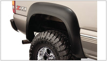 画像をギャラリービューアに読み込む, Bushwacker 07-07 Chevy Silverado 1500 Classic Fleetside Extend-A-Fender Style Flares 4pc - Black