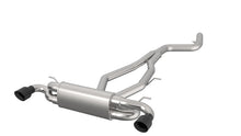 画像をギャラリービューアに読み込む, Kooks 2020 Toyota Supra 3.5in x 3in SS Catback Exhaust w/Black Tips