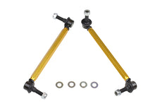 画像をギャラリービューアに読み込む, Whiteline 05+ Mustang Coupe 8cyl (Inc Shelby GT/ GT500) Front Swaybar Link Kit H/Duty Adj Steel Ball