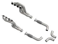 画像をギャラリービューアに読み込む, Kooks 2020 Mustang GT500 5.2L 2in x 3in SS Headers w/GREEN Catted Connection Pipe
