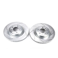 画像をギャラリービューアに読み込む, Power Stop 05-09 Land Rover LR3 Front Evolution Drilled &amp; Slotted Rotors - Pair
