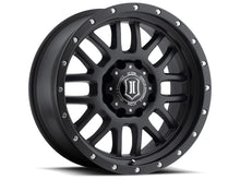画像をギャラリービューアに読み込む, ICON Alpha 20x9 8x170 0mm Offset 5in BS 125.2mm Bore Satin Black Wheel