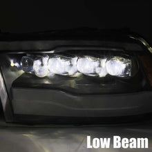 画像をギャラリービューアに読み込む, AlphaRex 09-18 Dodge Ram 1500HD NOVA LED Projector Headlights Plank Style Design Gloss Black w/DRL