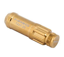 画像をギャラリービューアに読み込む, NRG 700 Series M12 X 1.25 Steel Lug Nut w/Dust Cap Cover Set 21 Pc w/Locks &amp; Socket - Chrome Gold