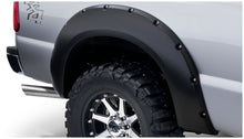 画像をギャラリービューアに読み込む, Bushwacker 08-10 Ford F-250 Super Duty Styleside Pocket Style Flares 4pc 81.0/96.0in Bed - Black