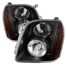 画像をギャラリービューアに読み込む, xTune GMC Yukon/Yukon Xl 07-14 Crystal Headlights Black HD-JH-GMCY07-AM-BK