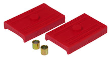 画像をギャラリービューアに読み込む, Prothane 68-69 Chevy Camaro/Firebird Upper or Lower Spring Pad - Red