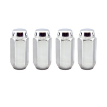 画像をギャラリービューアに読み込む, McGard Hex Lug Nut (Cone Seat) M14X1.5 / 22mm Hex / 1.945in. Length (4-Pack) - Chrome