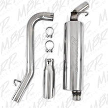 画像をギャラリービューアに読み込む, MBRP 1997-1999 Jeep Wrangler (TJ) Inline-4 2.5L Inline-6 4.0L Cat Back Single