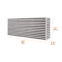 画像をギャラリービューアに読み込む, Mishimoto Universal Air-to-Air Intercooler Core - 20in / 7.8in / 3.5in
